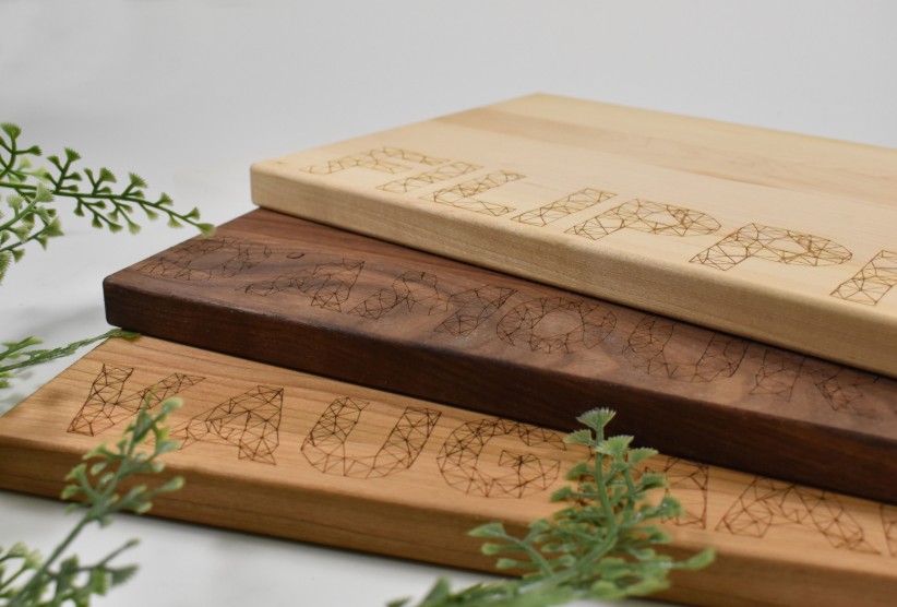 Staatik, hardwood cutting board, seasonal eats