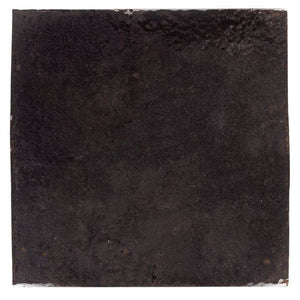 Zellige Heritage Ceramic Distressed Wall Tile Night 4x4