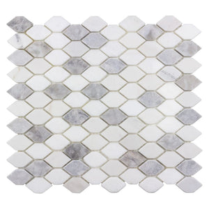 Perspective Blend Stone Mosaic Tile for Kitchen, Bathroom, and Shower