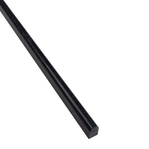 Prime Stone Pencil Liner Trim Tile Black 0.4''x12''