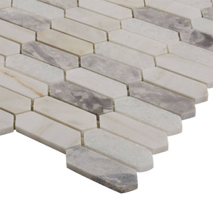 Picket Stone Mosaic Tile Natural Blend for Bathroom and Showers