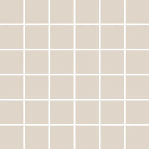 Essentials Porcelain Mosaic Tile Biscuit 2x2 Matte for floors and walls