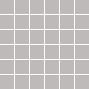 Essentials Porcelain Mosaic Tile Warm Grey 2x2 for floors and walls