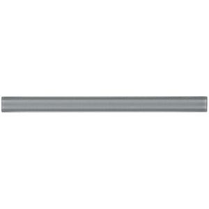 Glass Tile Pencil Liner Grey Trim Piece