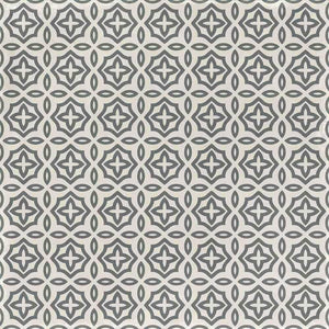 Patterned Floor and Wall Tile Retro Gray 8 x 8