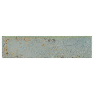 Vintage Subway Tile Aqua Bullnose 3 x 12