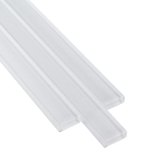 Glass Tile Pencil Liner White Trim Piece