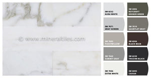 Subway Tile Contemporary Calacatta