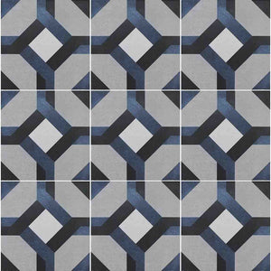 Patterned Porcelain Tile Alameda 6x6 for kitchen, bathroom, pool, and showers