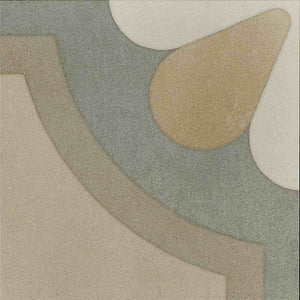 Patterned Porcelain Tile Cement Two 8x8 for bathroom, backsplash, shower floor and walls