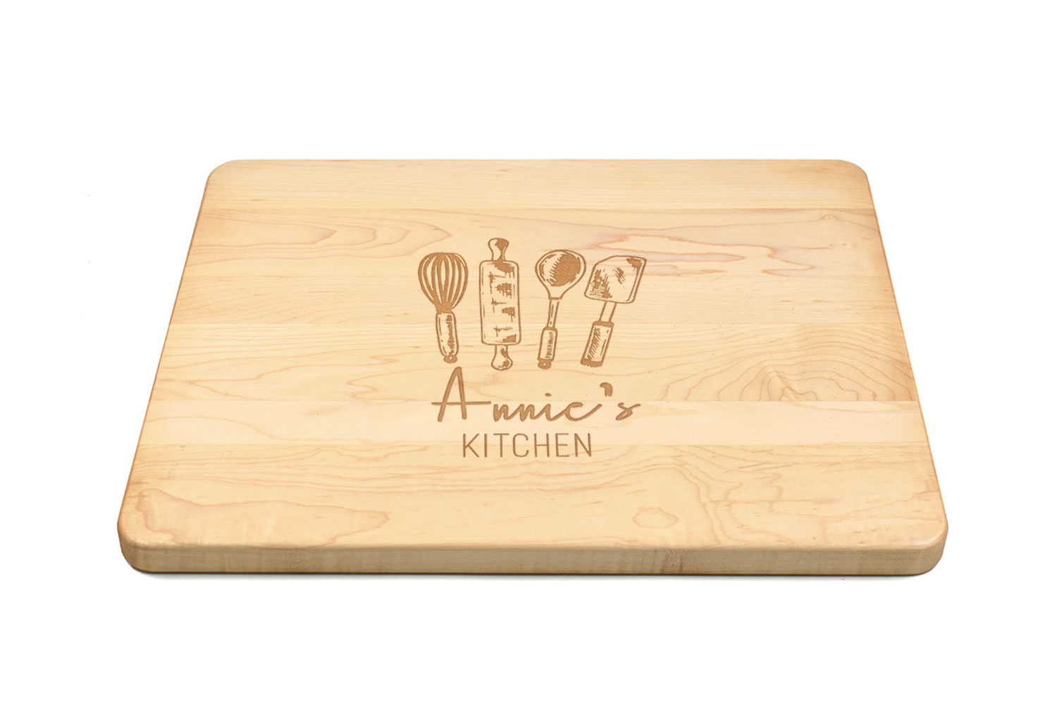 Cutting board rounded corners & edges