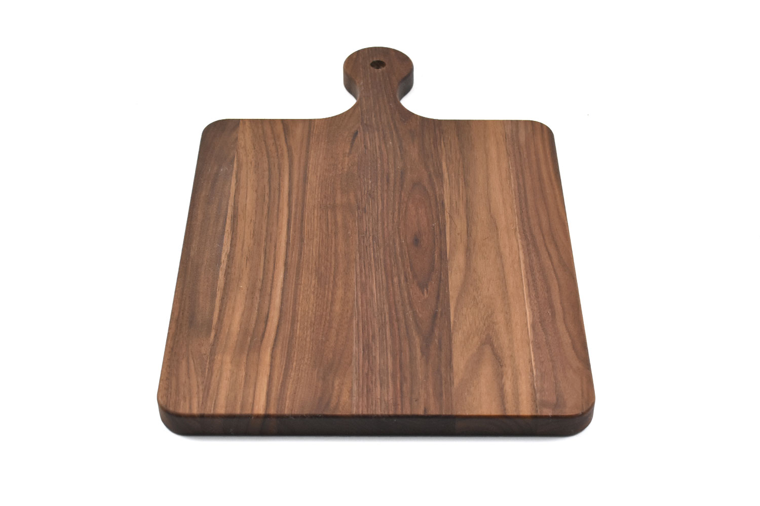 Walnut Wood Cutting Board with Rounded Handle, Custom Engraved, Chopping Board, Presentation Board, Made in Canada