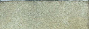 Pottery Distressed Ceramic Bullnose Tile Green 2x6