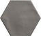 Magnolia Hex Grey Matte Porcelain Tile 6x7 for floor and walls