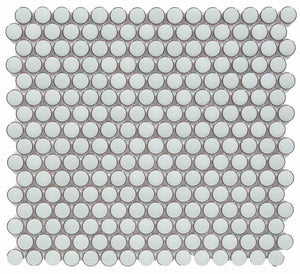 Penny Round Tile Vintage Mint for kitchen backsplash and bathroom