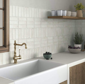 Organic Style Subway Tile Moka 2x6