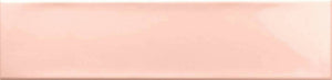 Subway Wall Tile Glossy Pink 3x12 for backsplash and bathroom walls