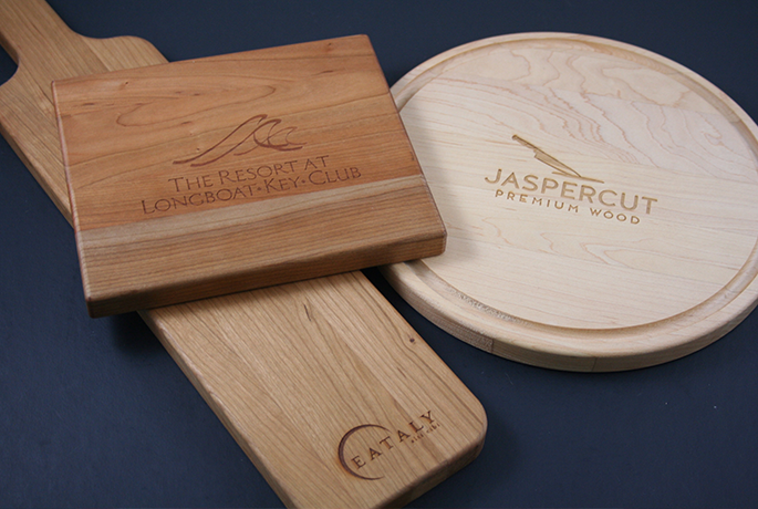 wooden cutting board, promotional product, personalized cutting board